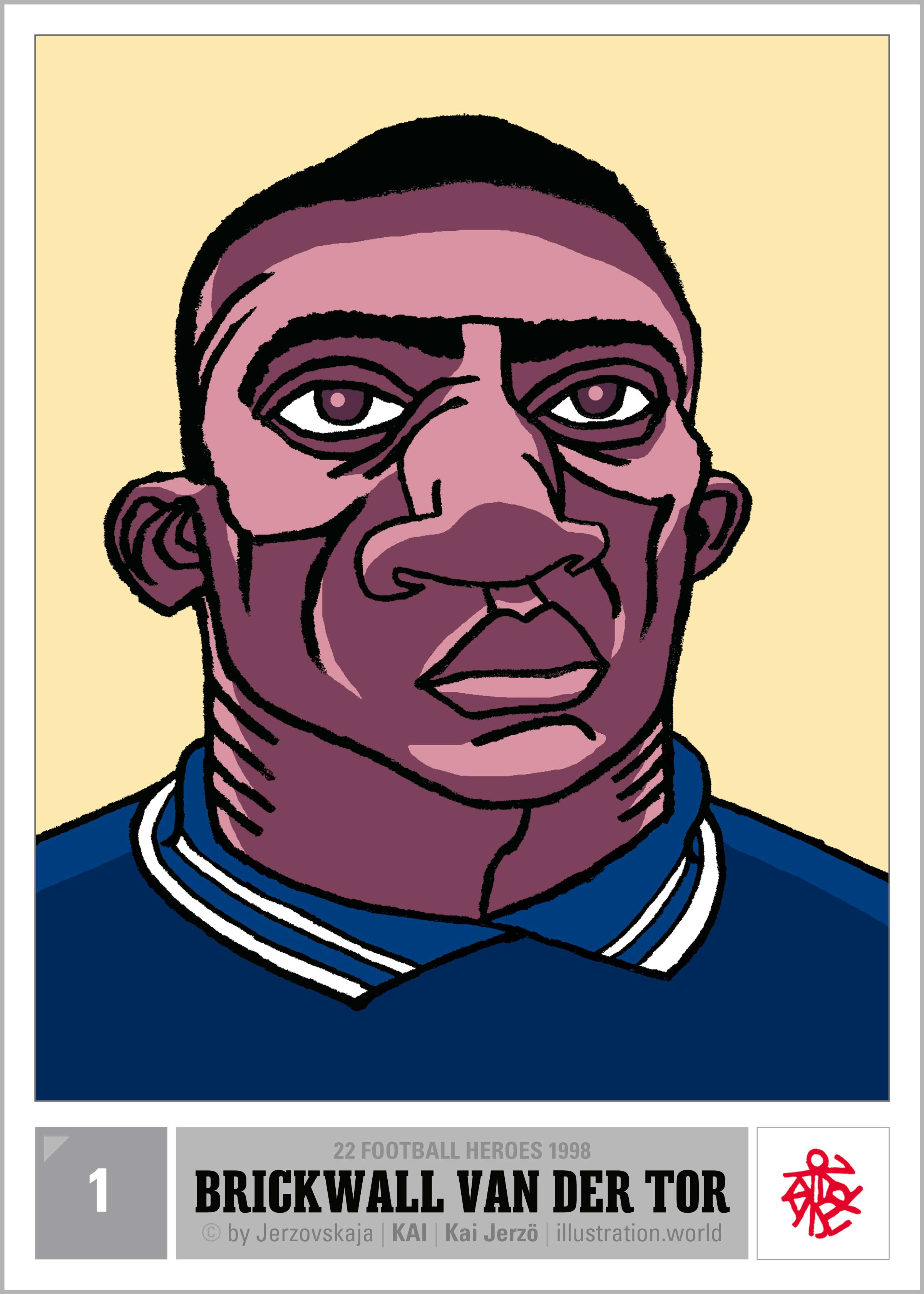 22 Football Heroes — 22 Fußballhelden — Jerzovskaja