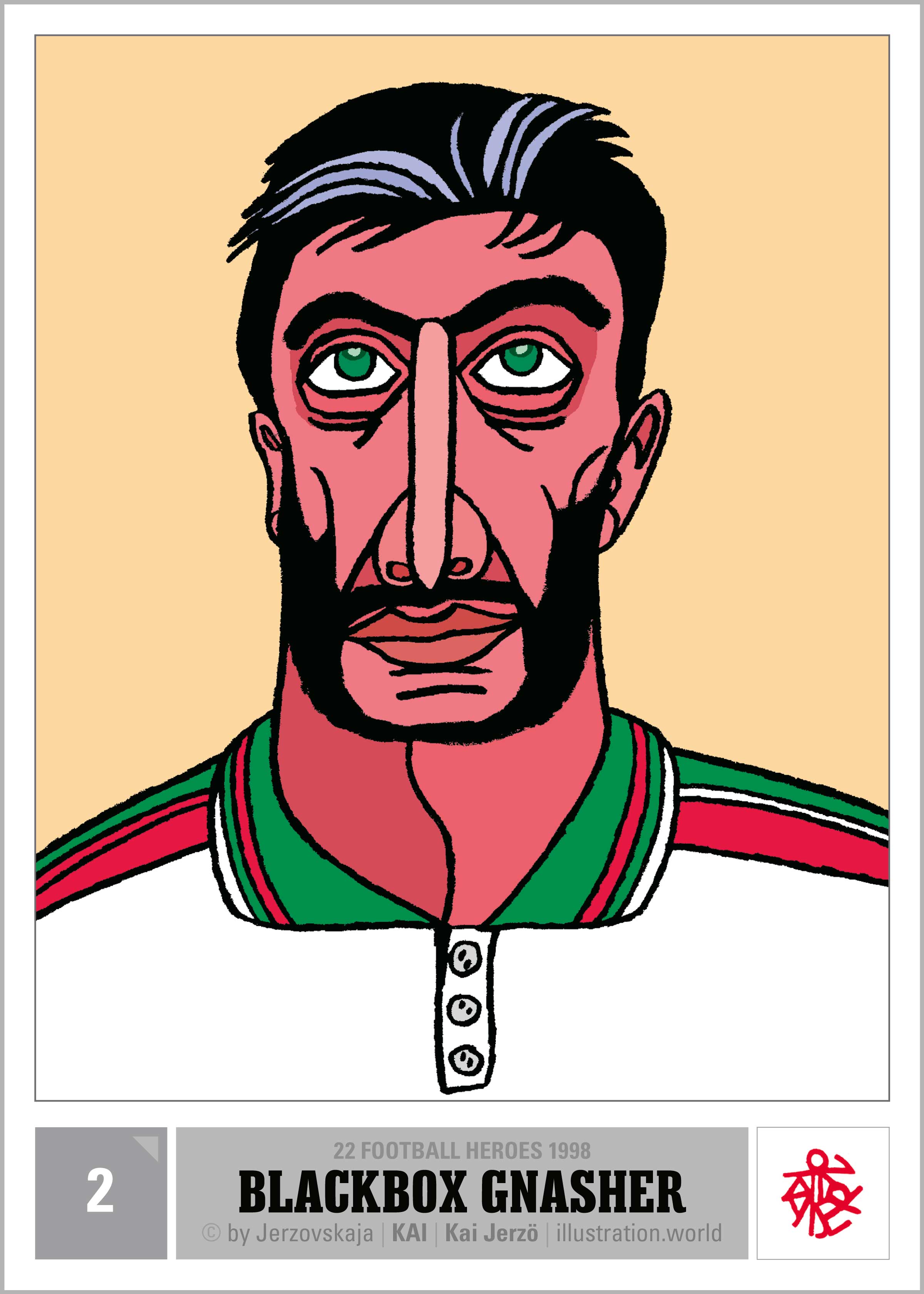 22 Football Heroes — 22 Fußballhelden — Jerzovskaja