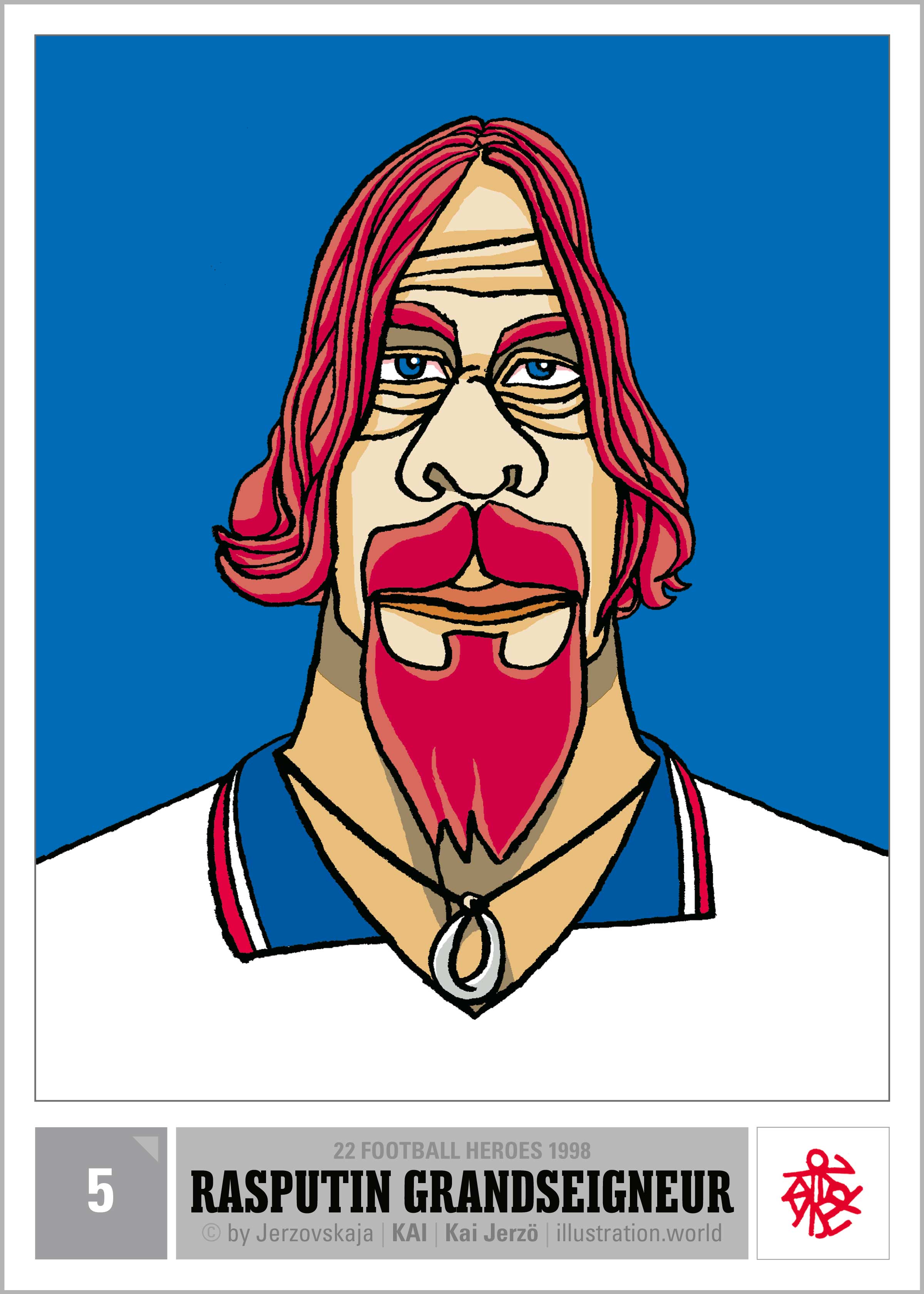 22 Football Heroes — 22 Fußballhelden — Jerzovskaja
