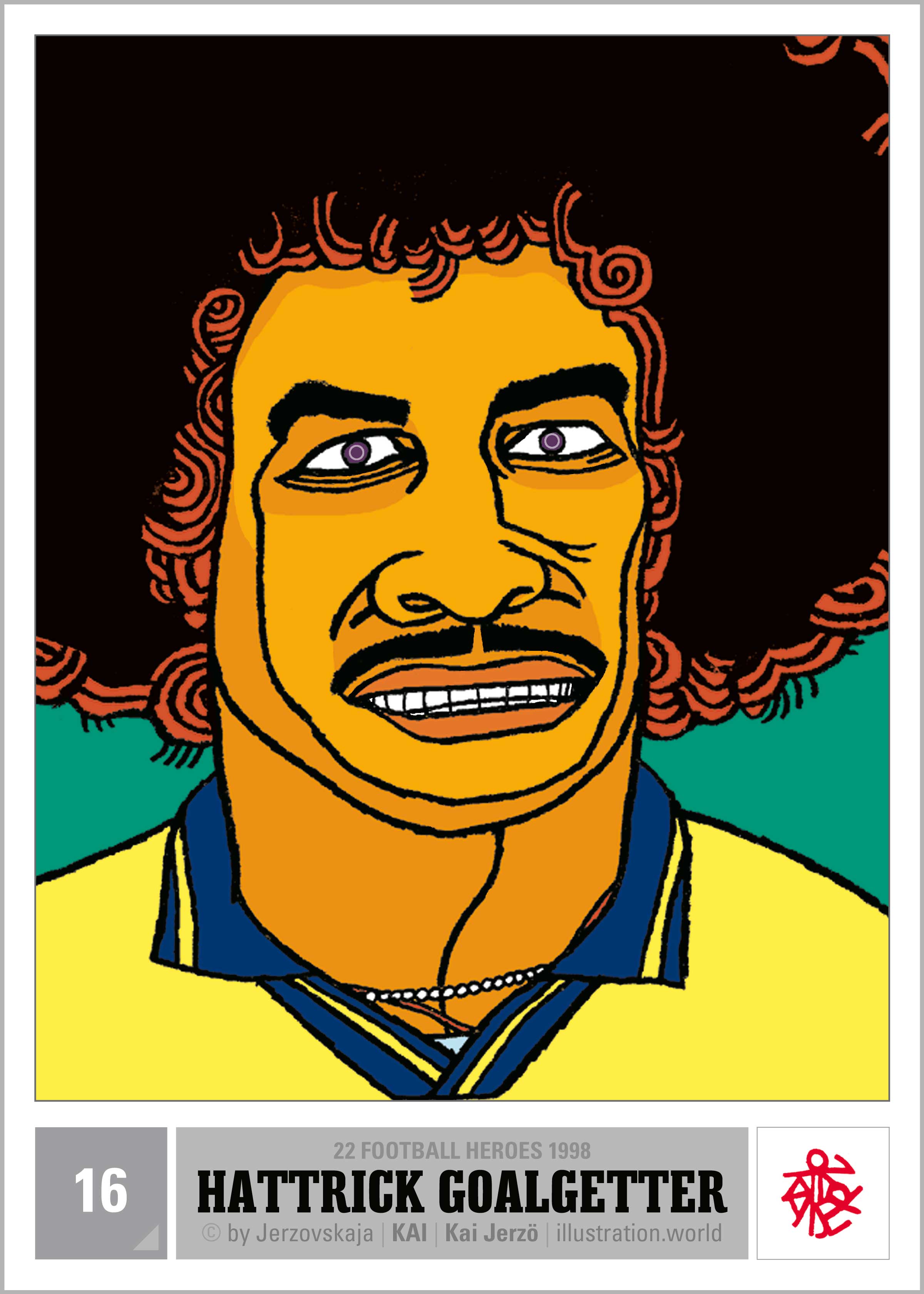 22 Football Heroes — 22 Fußballhelden — Jerzovskaja