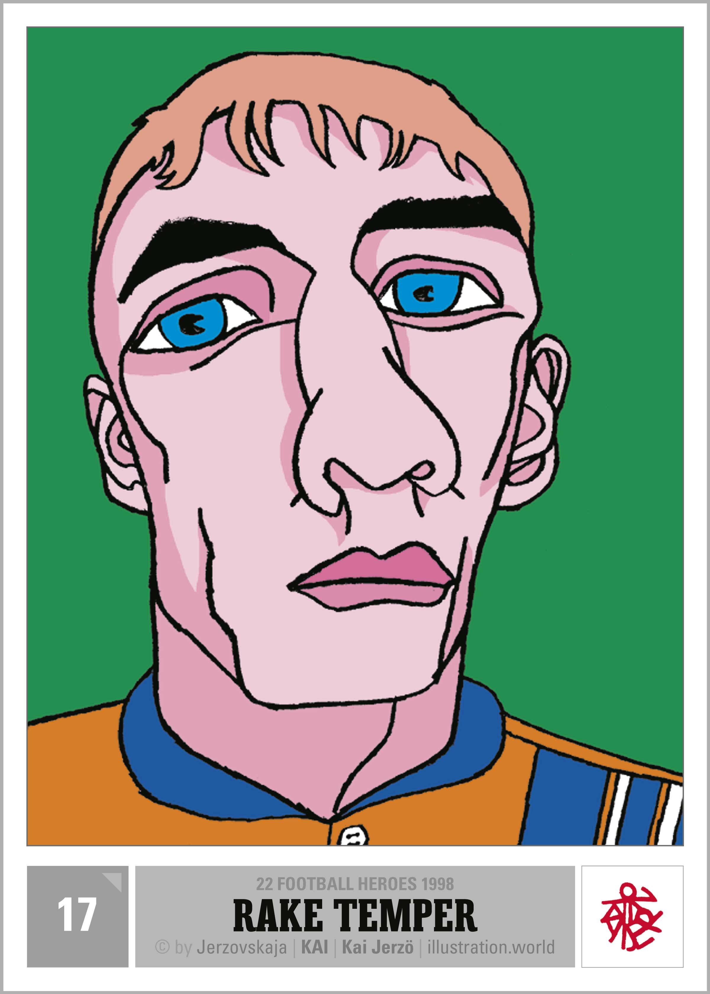 22 Football Heroes — 22 Fußballhelden — Jerzovskaja