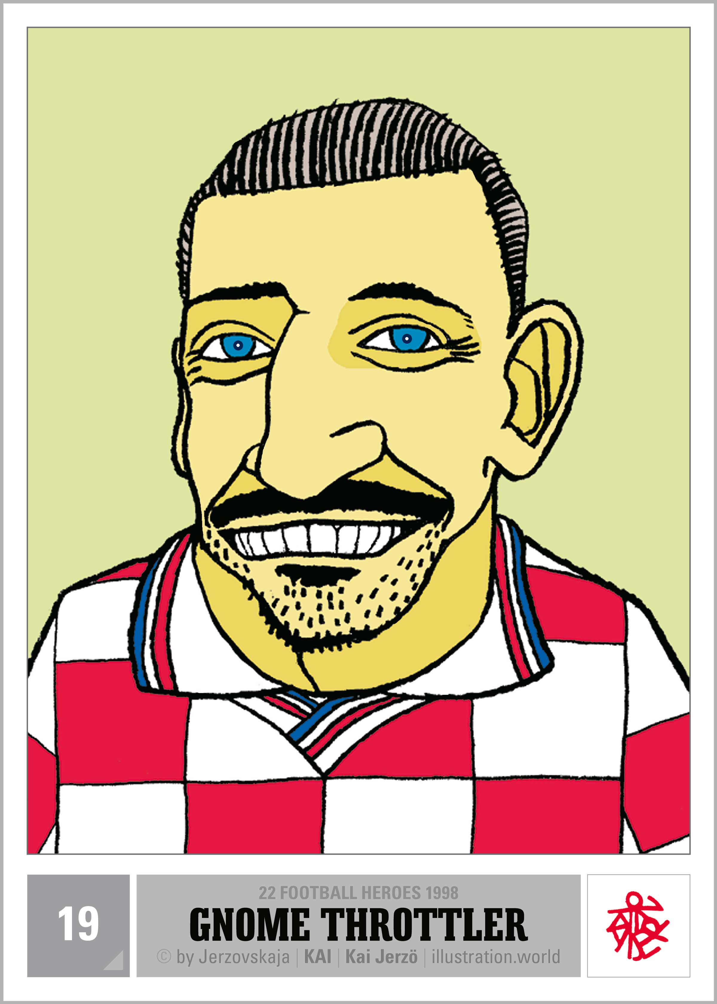 22 Football Heroes — 22 Fußballhelden — Jerzovskaja