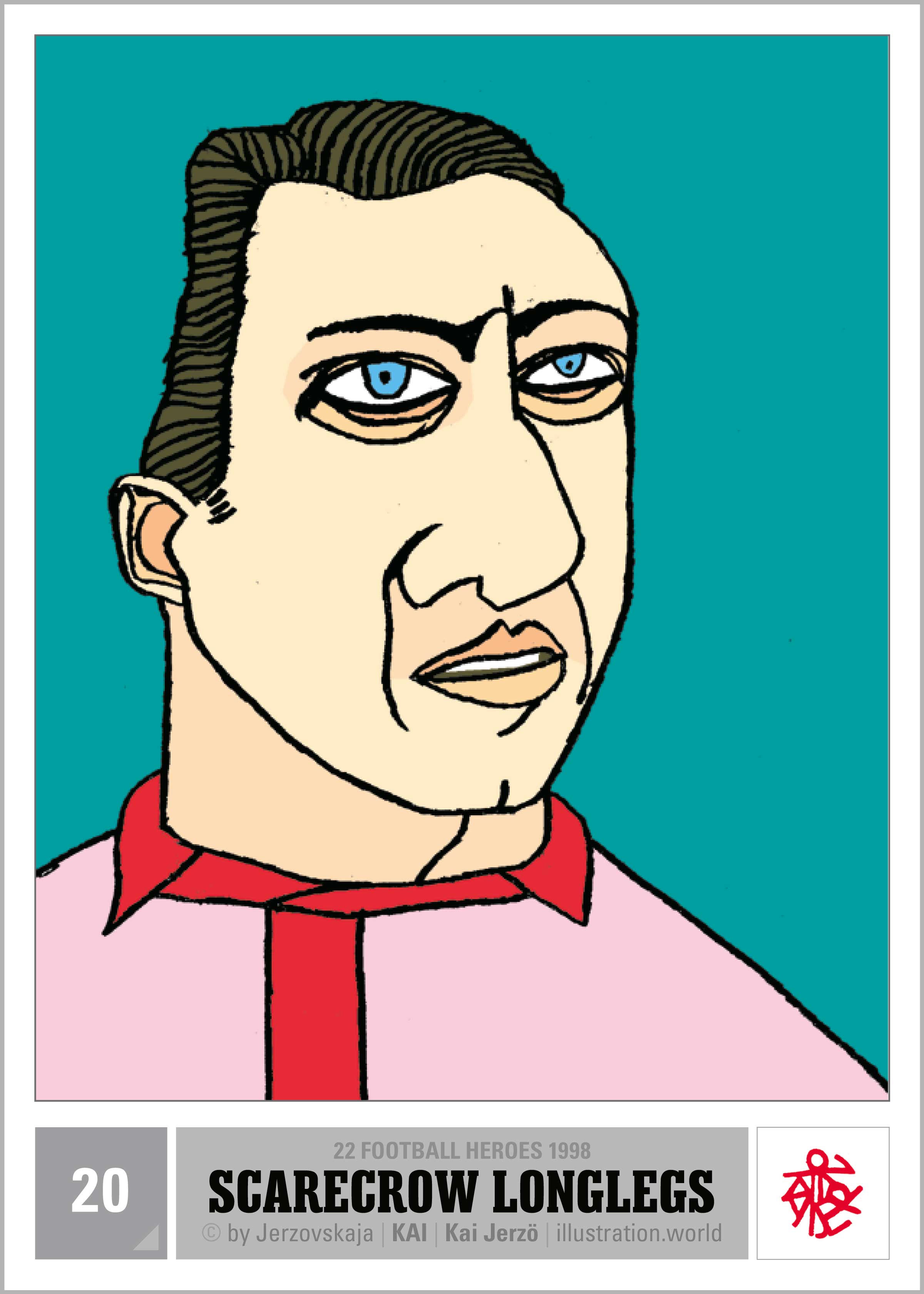 22 Football Heroes — 22 Fußballhelden — Jerzovskaja