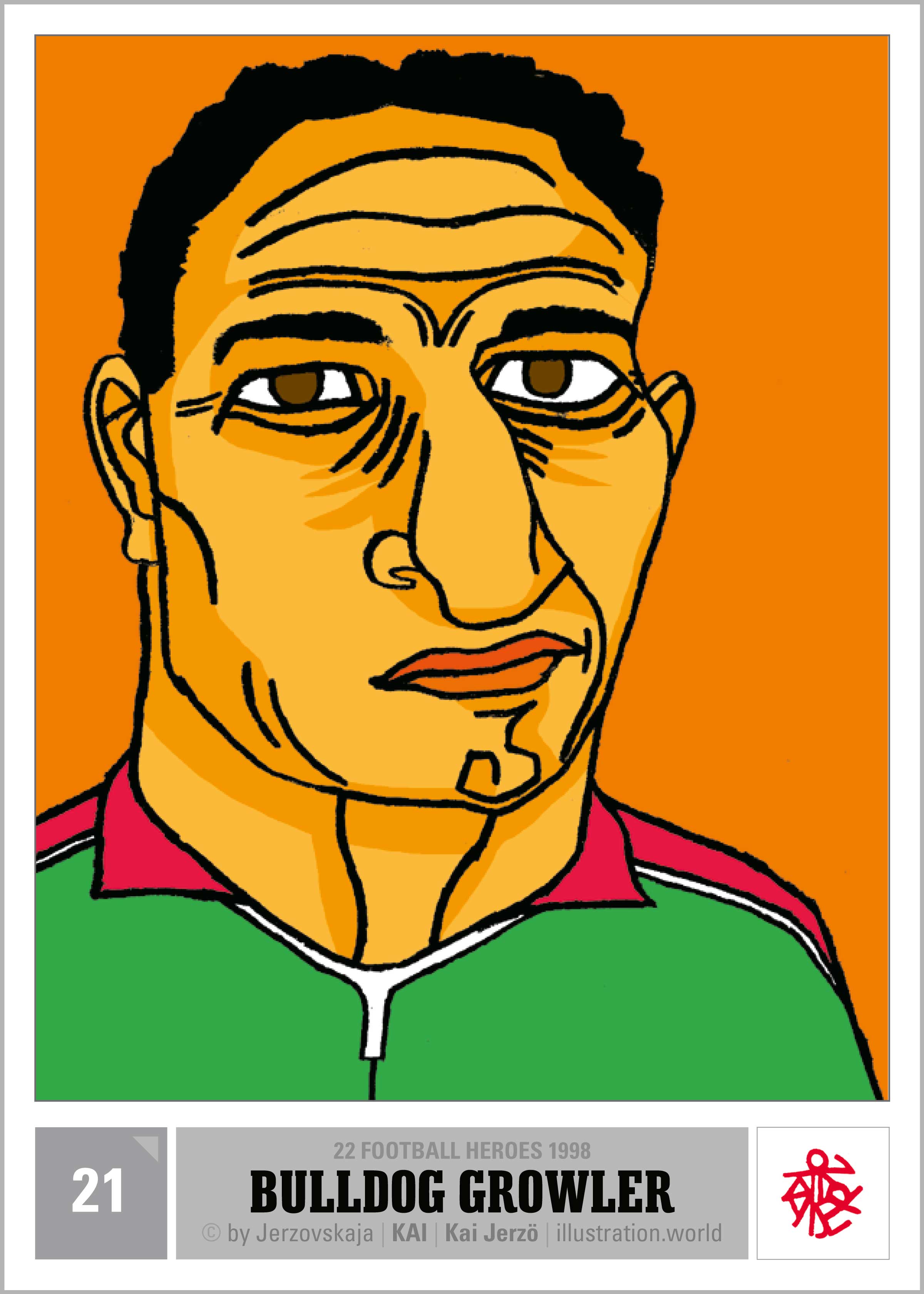 22 Football Heroes — 22 Fußballhelden — Jerzovskaja