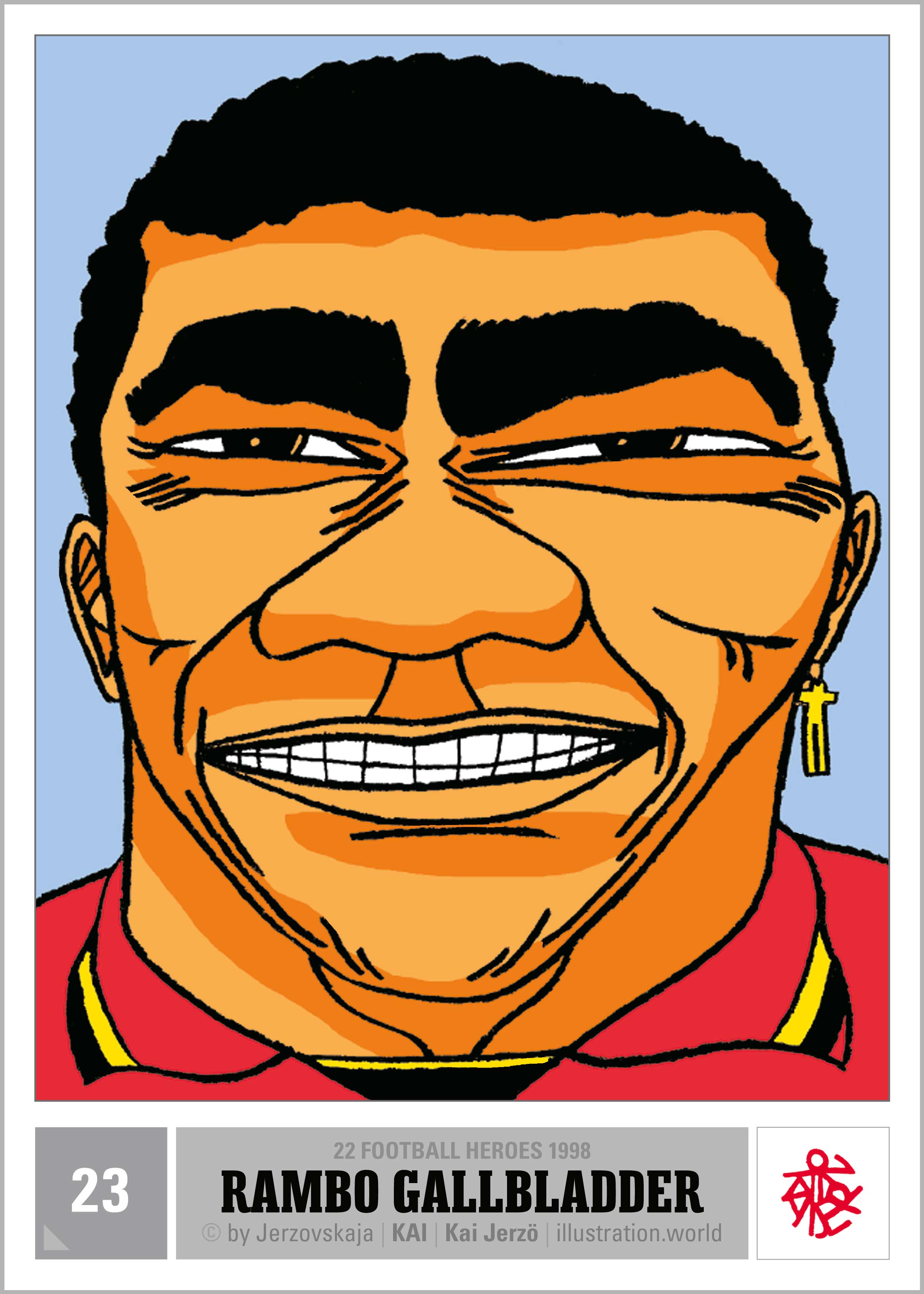 22 Football Heroes — 22 Fußballhelden — Jerzovskaja