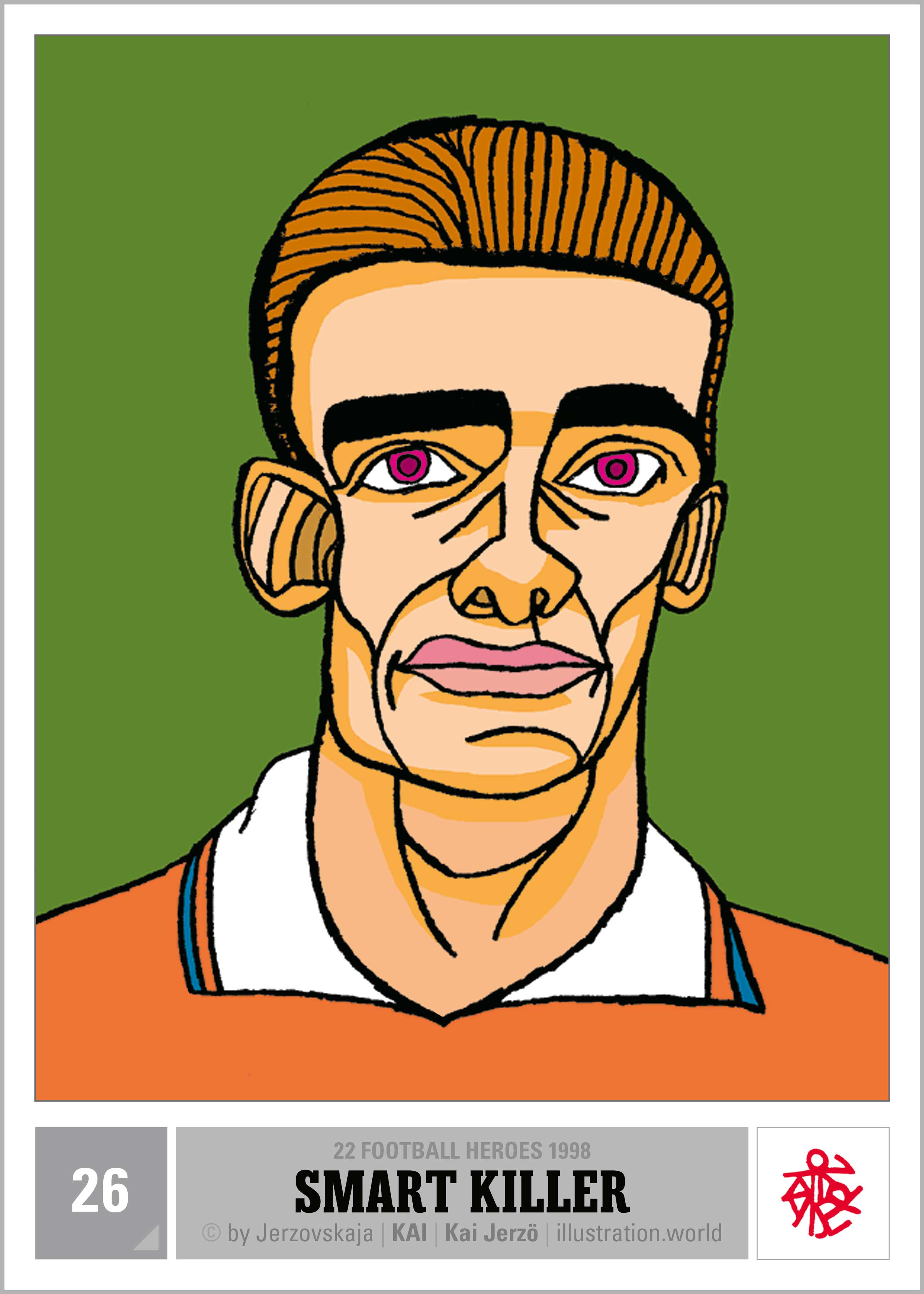 22 Football Heroes — 22 Fußballhelden — Jerzovskaja