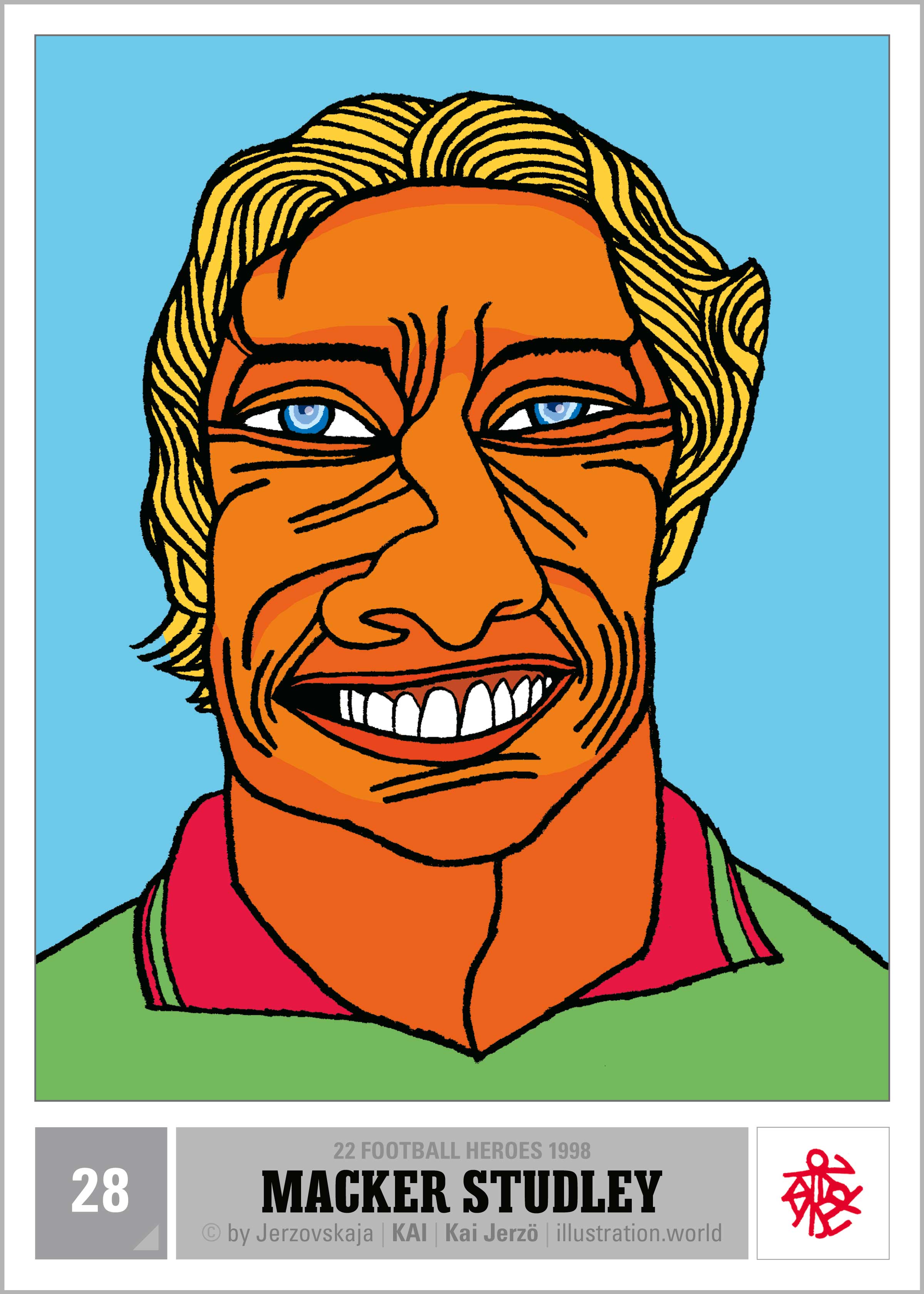 22 Football Heroes — 22 Fußballhelden — Jerzovskaja