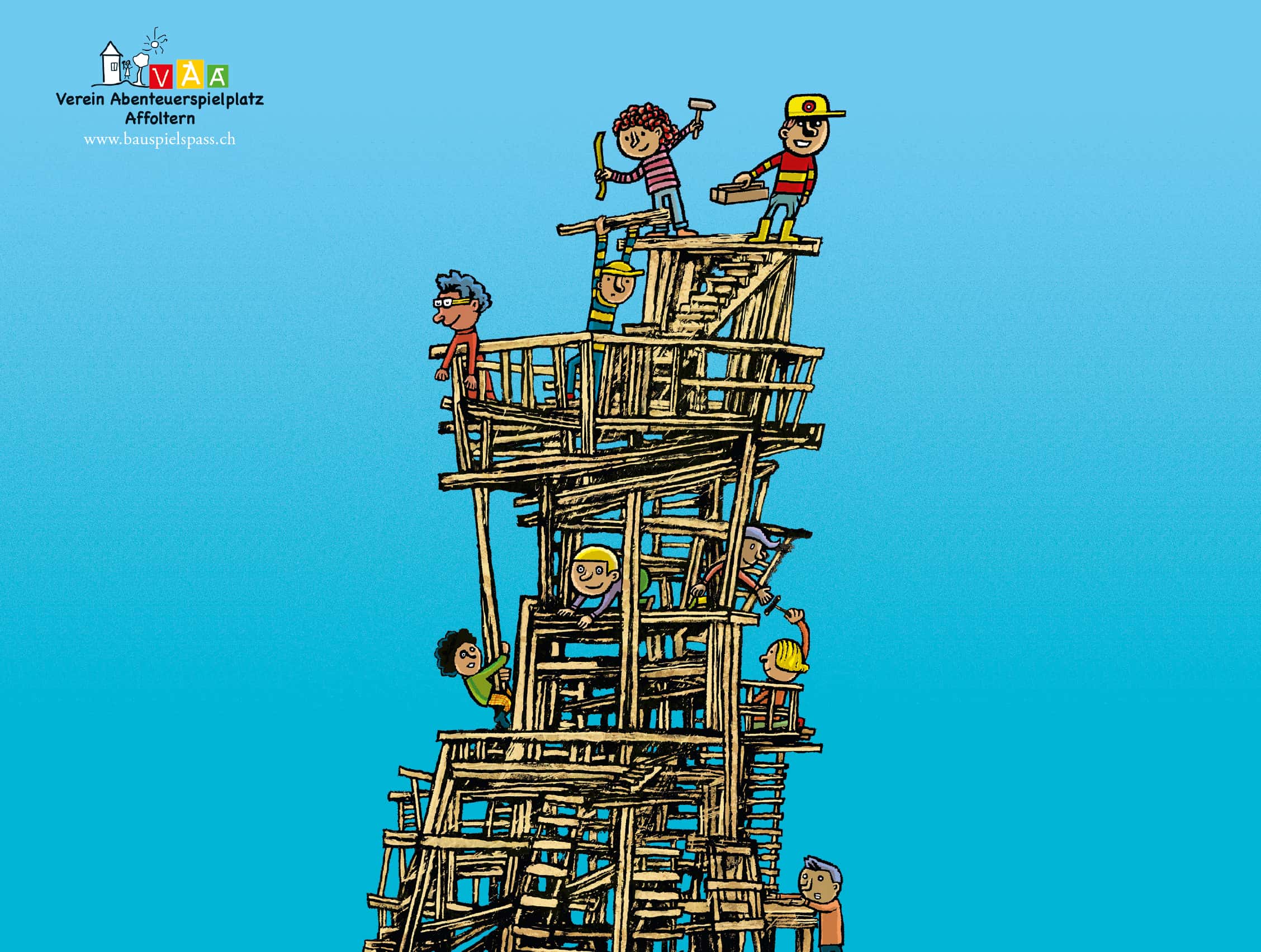 KAI — Kai Jerzö — Jerzovskaja — Bauspielplatz, Abenteuerspielplatz, Robinsonspielplatz